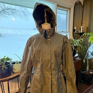 North face rain coat